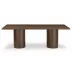 Hadley Warm Brown Dining Table Small