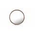 Alcott Walnut Round Mirror Large