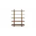 Casey Dark Brown Bookcase Large
