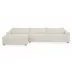 Farrow Flecked Oat Sectional Left
