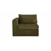 Swift Dark Green Arm Facing Chair Left