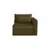 Swift Dark Green Arm Facing Chair Right