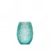 Arctic Beryl Lead-Free Crystal, Cut Pebbles Vase 13,0 cm