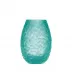 Arctic Beryl Lead-Free Crystal, Cut Pebbles Vase 21,0 cm