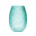 Arctic Beryl Lead-Free Crystal, Cut Pebbles Vase 30,0 cm