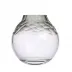 Dotty Underlaid Vase Smoke Green, Cut Pebbles 25 Cm
