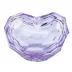Heart Alexandrite Lead-Free Crystal, Cut Object 10,0 cm