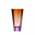 Purity Alexandrite Aurora Lead-Free Crystal, Cut Underlaid Vase 22,5 cm