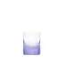 Whisky Set /1 Tumbler For Distillate Alexandrite Lead-Free Crystal, Cut Pebbles 60 Ml