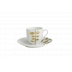 Daphne White Coffee Cup & Saucer (Special Order)