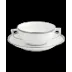 Colette Platinum Cream Soup And Saucer