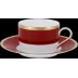 Madison Red Tea Cup & Saucer (Special Order)