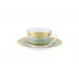 Balmoral Turquoise Tea Cup & Saucer (Special Order)
