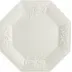 Pinecone Octagonal Luncheon Plate