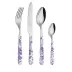China Roses Lilac 2-Pc Salad Serving Set