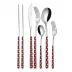 Hearts Red 2-Pc Salad Serving Set