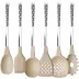 Hearts Gray 2-Pc Salad Serving Set