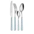 Hearts Light Blue 2-Pc Salad Serving Set