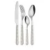 Damask Dove/Sky Blue 2-Pc Salad Serving Set