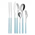 Houndstooth Sky Blue Asian 2 Pairs Chopsticks In Gift Box