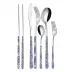 Majolica Prussian Blue Asian 2 Pairs Chopsticks In Gift Box