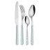 Margherite Light Blue 2-Pc Salad Serving Set
