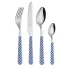 Houndstooth Blue 2-Pc Salad Serving Set