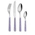 Dots Lilac 2-Pc Salad Serving Set