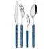 Rattan Aviator Blue 2-Pc Salad Serving Set
