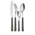 Legno Anthracite Pine 2-Pc Salad Serving Set
