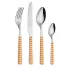 Checks Orange 2-Pc Salad Serving Set