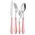 Venezia Pink 2-Pc Salad Serving Set