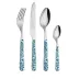 Vintage Teal Blue 2-Pc Salad Serving Set