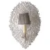 Wall Lamp, Small Silver Plated Bronze