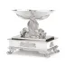 Double Salt Cellar with Dolphins Silver