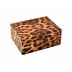Lacquer Cheetah Medium Box 8" x 6" x 3.5"H
