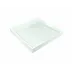 Lacquer Duck Egg Blue/White Square Tray 14" x 14" x 2"H