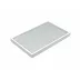 Lacquer Cool Gray/White Trim Vanity Tray 8" x 12" x 1.5"H
