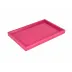 Lacquer Hot Pink Vanity Tray 8" x 12" x 1.5"H