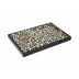 Lacquer Leopard Vanity Tray 8" x 12" x 1.5"H