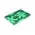 Lacquer Malachite Vanity Tray 8" x 12" x 1.5"H