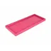 Lacquer Hot Pink Long Vanity Tray 7" x 17" x 1.5"H