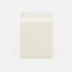 Abiko Pearl White Canister Small Square Straight Cast Resin
