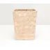 Andria #Dnr# Smoked Wastebasket Square Tapered Capiz