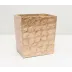 Andria #Dnr# Smoked Wastebasket Rectangular Tapered Capiz