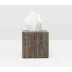 Bali Brown Tissue Box 6"L x 6"W x 6"H Water Hyacinth