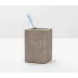 Bruges Sand Brush Holder 3"L x 3"W x 4.5"H