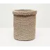 Chelston Bleached Wastebasket Round Abaca Fiber