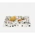 Enna Natural Oyster Trays 13"L x 10.5"W x 1.5"H, 11"L x 5.5"W x 1.5"H, Set of 2