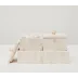 Gaya #Dnr# Natural Boxes W/Tray Square Straight Bone, Set Of 2
